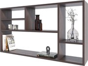 Nowoczesna Półka Z 6 Przegródkami Wenge N0-R81
