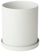 Biała porcelanowa doniczka Blomus Nona