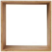 Wielopoziomowa półka z litego drewna dębowego w naturalnym kolorze 30 cm Lattoon – House Nordic