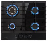 Klarstein Ignito 60cm Płyta gazowa 4 palniki Czarny
