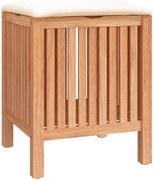 Drewniany Kosz Na Pranie Z Siedziskiem 40X12X4 Cm N4-A38