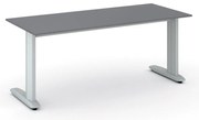 Biurko PRIMO FLEXIBLE, 180x80 cm, grafit