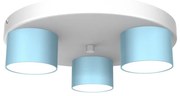 Plafon DIXIE 3xGX53/11W/230V niebieski