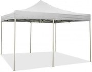 x 6 m Biała składana altana pokryta wodoodpornym PVC