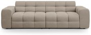 Brązowa sofa 255 cm Kendal – Micadoni