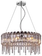 Maytoni MOD097PL-08CH - Żyrandol na lince HAIL 8xE14/40W/230V śr. 60,5 cm chrom