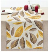 Bieżnik 40x130 cm Yellow And Brown Leaves – Mila Home