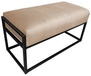 Ławka KAYA LOFT MG06 pufa podnóżek metal