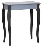 Konsola LILLO 65x35 ciemnoszara/czarna RAGABA