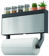 Uchwyt ścienny na rolki i folie kuchenne Tango Inox - Metaltex