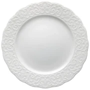 Biały talerz porcelanowy Brandani Gran Gala, ⌀ 21 cm