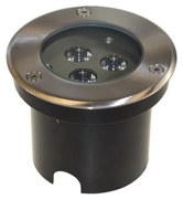 LED Lampa zewnętrzna najazdowa SIBAR 3xLED/1W/230V IP67 4000K