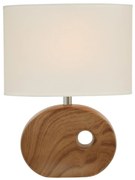 Lampa stołowa z porcelanową bazą OAKVILLE, 30 cm