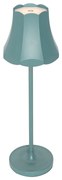 Retrow lampka stołowa niebieska mineralna ładowalne IP44 - Granny