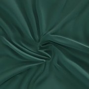 Kvalitex Prześcieradło satynowe z gumką ciemnozielony, 180 x 200 cm
