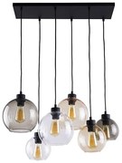 TK Lighting 2164 - Żyrandol na lince CUBUS 6xE27/60W/230V