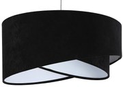 Czarno-biała asymetryczna lampa wisząca - 4X EX973 M6-B11
