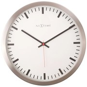 Nextime 2520 Stripe White zegar ścienny