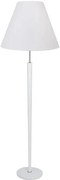 Biała minimalistyczna lampa stojąca z abażurem - 12X S240 B6-C13