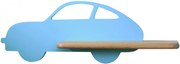 Niebieski kinkiet dziecięcy w kształcie autka - 13X K041 D2-D39