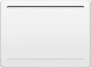 Stały grzejnik elektryczny z suchą inercją ceramiczną 1000W OCEANIC Rubis - Zakrzywiony design - Biały