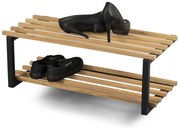 Czarny metalowy regał na buty Marco – Spinder Design