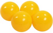Plastikowe Piłeczki Do Suchego Basenu 7cm, 50 Szt, Żółte - Meowbaby®