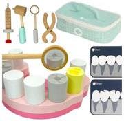 Classic world zestaw małego dentysty walizka lekarza 18 el.