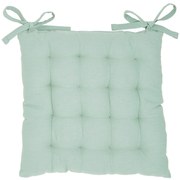 Bawełniana poduszka na krzesło kuchenne COMFORT, wiązana, 38 x 38 cm