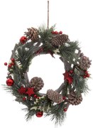 Wianek świąteczny z szyszkami, Ø 30 cm