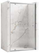 Drzwi prysznicowe Rea Primo Swing 100 Chrom