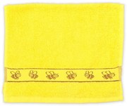 Ręcznik dziecięcy KIDS żółty 30x50 cm