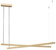 Argon 8839 - LED Żyrandol na lince MIAMI LED/74W/230V 3000K złoty