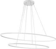 Redo 01-3342 - ściemnialny żyrandol LED na lince LEO LED/115W/230V biały