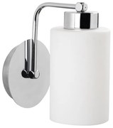 Kinkiet lampa ścienna Balcova - N-340, srebrny/biały