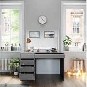 Toaletka szary 120x55x75 sherry