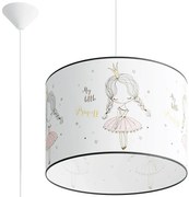 Dziecięca lampa do pokoju dziewczynki z motywem księżniczki A583 C3-A96