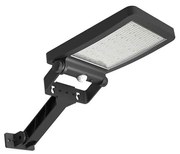 LED solarny reflektor z czujnikiem LED/5W/3,7V 4000K IP54 czarny