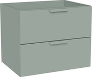 Wisząca szafka podumywalkowa – Zielony szałwiowy – S60 cm – AVORELI