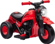 AIYAPLAY Motocykl Dla Dzieci Elektryczny, 6V Motocykl Dla Dzieci z Muzyką, Bąbelkami 2,5-3 km/h, dla Dzieci w Wieku 2-5 lat