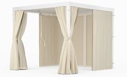 Blumfeldt LuminaHaven Pergola ogrodowa 3x3