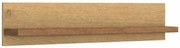 Półka ścienna loft 100 cm dąb cremona + dąb lefkas D4-H26