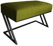 Ławka ZETA LOFT BL75 pufa podnóżek metal