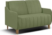 Sofa kanapa 2 os z funkcją spania BEST Zielony