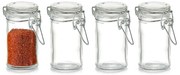 Zestaw słoiczków na przyprawy z klipsem, Ø 4,5 cm