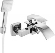 Mexen Aries R45 bateria wannowa z zestawem prysznicowym, chrom - 74483R45-00