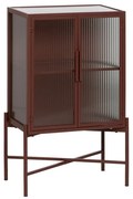 Ceglasta metalowa witryna 52x90 cm Harris – Ixia