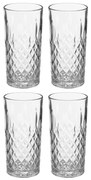 Komplet wysokich szklanek typu tumbler CHARLES, 300 ml