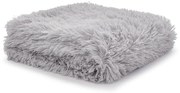 Szara narzuta z mikropluszu na łóżko dwuosobowe 245x280 cm Cuddly – Catherine Lansfield
