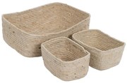 Koszyki zestaw 3 szt. 35x25x12 cm – Ixia